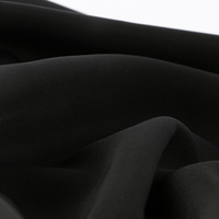 Tissu noir, vente en gros, 100% Polyester, jais coréen, formelle, Nida abaya, vente en gros, livraison gratuite