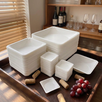 Barquette en plastique jetable personnalisable PP/PS/PLA, emballage blister, conteneur alimentaire à 1-3 compartiments, fruits frais, viande, FQ-2014-50 Marque