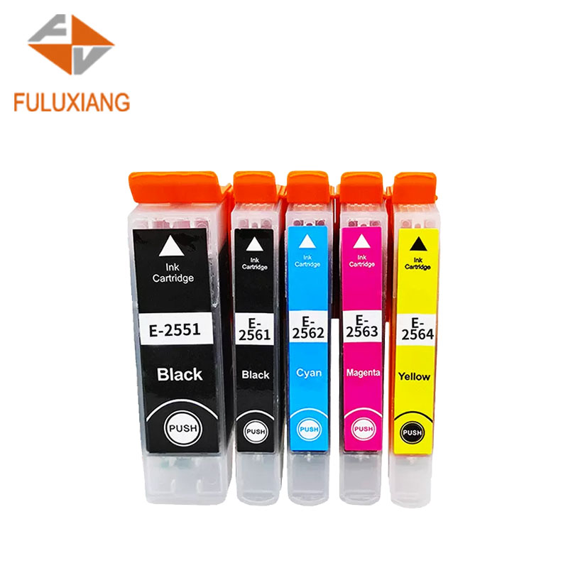 Совместимость с FULUXIANG T2551 T2561 T2562 T2563 T2564 для чернильных картриджей для Epson Expression XP-601 XP-802 цветных струйных принтеров