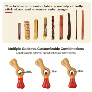 AFP Heavy Duty <strong>Dog</strong> Chew <strong>Stick</strong> Holder Safety Chewing Device BPA Free Nylon Pet <strong>Dog</strong> <strong>Bully</strong> <strong>Stick</strong> Holder <strong>Dog</strong> Toy <strong>For</strong> Prevent Choking - Product Image 3