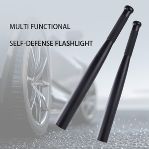 Luz exterior de autodefensa multifuncional <span class=keywords><strong>para</strong></span> coche con batería de agarre antideslizante LED de alto brillo no incluida - Product Image 3