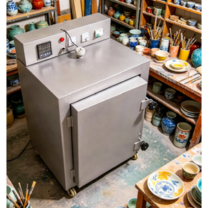 Four céramique électrique portable pour petits studios, machine de cuisson et de frittage à faible consommation d'énergie pour la poterie et l'argile - Product Image 5
