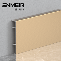 Pemasangan Kabinet Dapur Dekoratif Modern, Lis Dinding, Lis Lantai, Profil Trim, Alas Dinding, Lis Aluminium