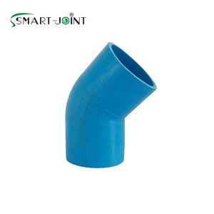 Tubo in HDPE di Alta Qualità con Giunto Intelligente, Gomito Blu 45° per Fornitura Idrica, Tubi per Fognature Sanitarie - Product Image 1