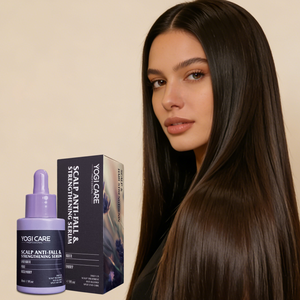 YOGI CARE Huile Sérum Capillaire à la Lavande Végane Nourrissante Anti-Chute Huile Essentielle pour Cheveux Frisés en Gros - Product Image 5