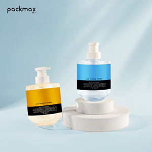 500ml High Beauty Slanted Bottom PET Thickened Shampoo <b>Bottle</b> - Custom Squat Hair Lotion Container Wholesale - Product Image 6