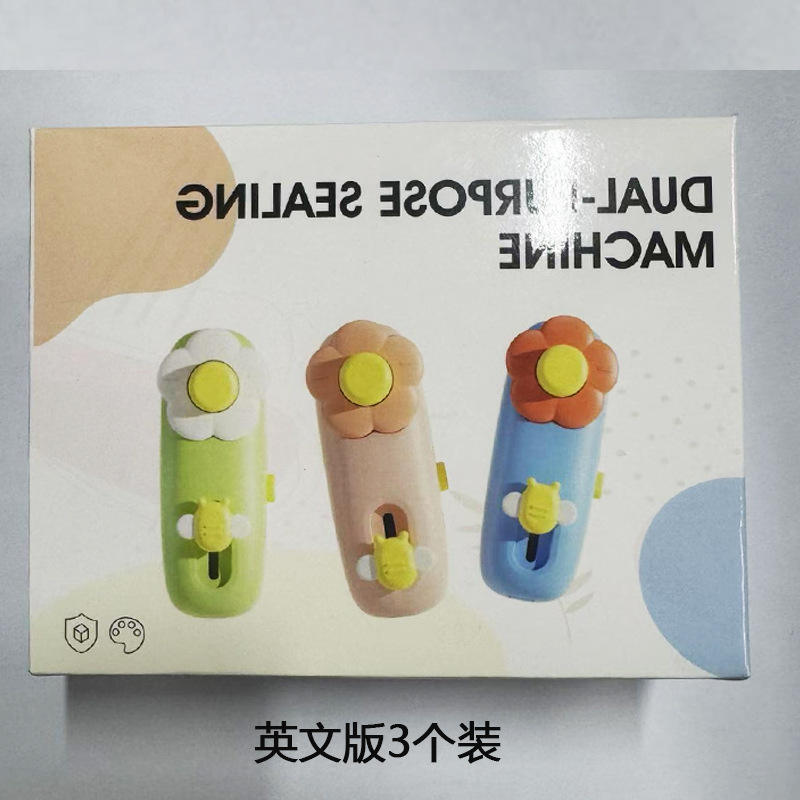 pack of 3- english version - blue + pink + green