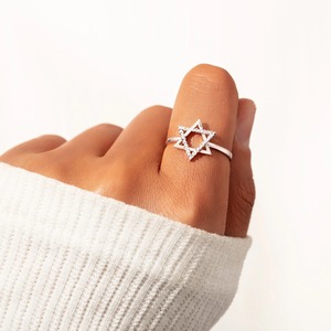 Anillos de Plata de Ley 925 con Circonita Cúbica, Estilo Clásico y Simple, para Mujer, Venta al Por Mayor - Product Image 4