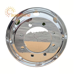 Ruedas <span class=keywords><strong>de</strong></span> Aluminio <span class=keywords><strong>para</strong></span> Camión Zhengde JieFang 19.5x7.50 <span class=keywords><strong>de</strong></span> <span class=keywords><strong>8</strong></span> Orificios, Llanta Cromada, Tamaño <span class=keywords><strong>de</strong></span> Neumático 265/70R19.5, Nuevas con 3 Años <span class=keywords><strong>de</strong></span> Garantía, Retrofit/Actualización - Product Image 1