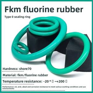 حلقة مطاطية من الفلورين بقطر سلكي من 1.5 إلى 10 مم، حلقة إحكام مقاومة للحرارة العالية مصنوعة خصيصًا - Product Image 2