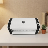 Scanner de documents A4 reconditionné FI-6130Z, 40ppm, 80ipm, ADF recto-verso, papier long 3048mm, 600dpi, USB 2.0, choix économique pour le bureau