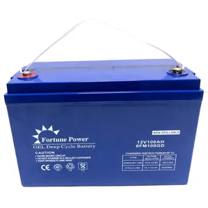 Thiết Kế Mới 12 V 100 Ah Bảo Trì Miễn Phí Gel Năng Lượng Mặt Trời Agm 12 V 100ah Pin Axit Chì