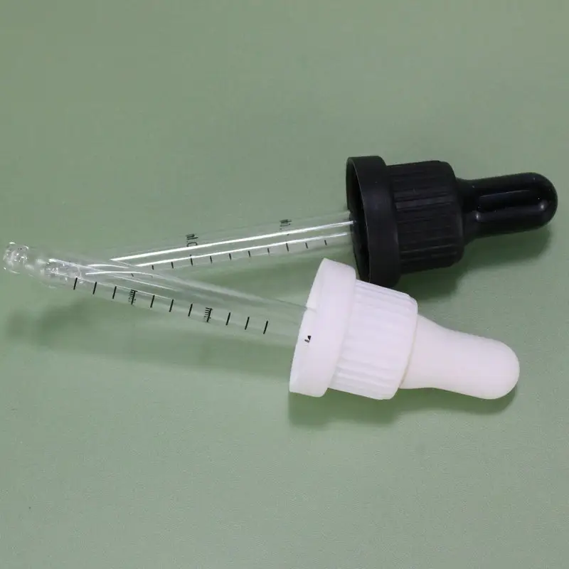 Calibrated Pipette Measured Marked 1ミリリットルGlass GraduatedためDropper 1 Oz 30ミリリットルGlass Bottles