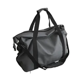 Bolsa deportiva de mano para hombre y mujer, bolsa de viaje para gimnasio, resistente al agua, ISO BSCI, venta al por mayor