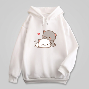 Women's Winter Acid Wash Terry Knitted Hoodies Comfortable Full Sleeve Length Stylish Breathable Anti-pilling 100% Cotton - Product Image 2