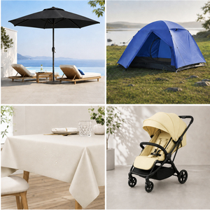 Housse de rembourrage imperméable 100% polyester extensible personnalisée de bonne qualité tissu de doublure en tissu de coussin extérieur - Product Image 5