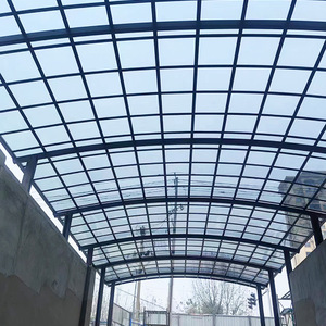 Abri de voiture résidentiel fermé en alliage d'aluminium moderne pour la pluie, pour la villa, la cour, le <span class=keywords><strong>garage</strong></span> et le stationnement. - Product Image 5