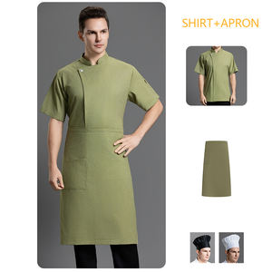 Vente en gros d'uniformes professionnels d'été à manches courtes pour le nettoyage des hôtels, maisons d'hôtes, restaurants, entretien ménager - Product Image 2