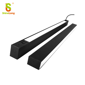 Luminaire linéaire à connexion sans soudure, boîtier en aluminium noir, éclairage haut et bas, 2 pieds, 4 pieds, 8 pieds, 40W, 80W - Product Image 4