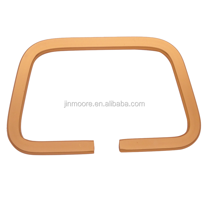 metal c shaped handle for bags