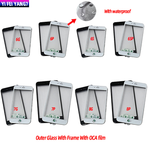 Top Báo Chí lạnh 3 trong 1 màn hình <span class=keywords><strong>LCD</strong></span> phía trước kính với khung OCA keo + tai nói lưới cho <span class=keywords><strong>Iphone</strong></span> 8 7 6 6S cộng với 8G sửa chữa - Product Image 2