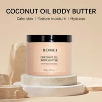 Huile de noix de coco Vitamine E Beurre corporel hydratant et apaisant pour la peau