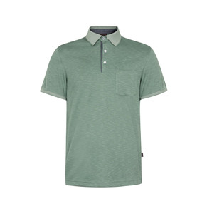 Camiseta Polo de golf de algodón hecha en Vietnam de primera calidad, entrega rápida, Camisetas interiores de trabajo de Pham Gia en color tostado - Product Image 3