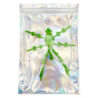 Figurine Mecha Cyber Mantis Articulée à Lames de Scie Imprimée en 3D, Jouet Anti-Stress de Bureau Futuriste, Cadeau Unisexe pour Enfants de 7 à 12 Ans, Produit Transfrontalier Très Demandé