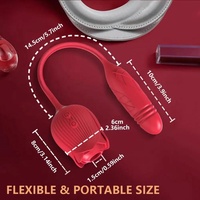USB-betriebener rosafarbener Dildo vibrator Leistungs starkes Sexspielzeug Klitoris Oral Sucker Nippels timulation Erotische Vagina Saugen Vibratoren