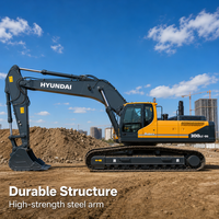 Excavatrice sur chenilles Hyundai 300LC 9S d'occasion, 30 tonnes, d'origine coréenne, avec peinture d'origine