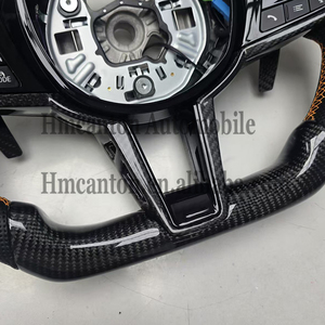 Volante Deportivo Popular de Fibra de Carbono y Cuero M Performance para BMW Serie G, M3 G80, M4 G82, M5 CS - Product Image 4