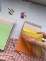 Carnet personnalisé avec papier d'écriture, couleur et design sur mesure, reliure à feuilles mobiles, impression thermocollante pour usage promotionnel
