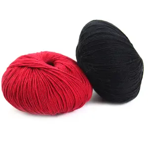 Heny grosir 100% Merino benang wol rajut warna disesuaikan untuk karpet benang benang rajut tangan