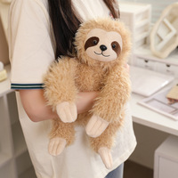 Lavande Super Doux Paresseux Peluche Mignon PP Coton Rempli Doux Bébé Jouet Poupée Couette En Peluche Tissu Conception Accessoire