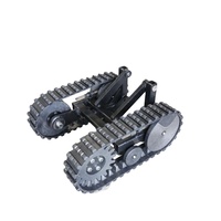 Chenilles en caoutchouc de machines de construction Robot de système de marche