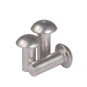 Rivets à tête demi-ronde de haute qualité, rivets en aluminium massif, alliage d'aluminium 5056, grade 11, galvanisés, industriels - Product Image 4