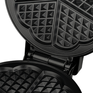 RAF Máquina para Hacer Waffles y Panqueques de Acero Inoxidable Antiadherente de 5 Rebanadas y 1000W para Uso Doméstico con Calor Uniforme - Product Image 2