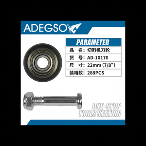 Fornitura all'ingrosso della fabbrica 22mm cuscinetto di precisione ruota di taglio per piastrelle di taglio e formatura utensili - Product Image 1