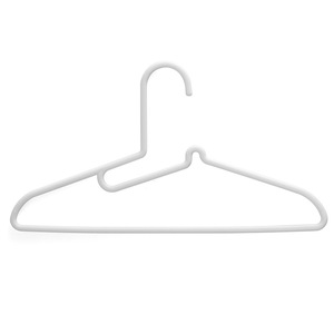 HeDou Plastic Clothes Hanger White Gray Apricot Hook Type Rectangle Non Slip Collar Proof Windproof Drying Rack - Product Image 5