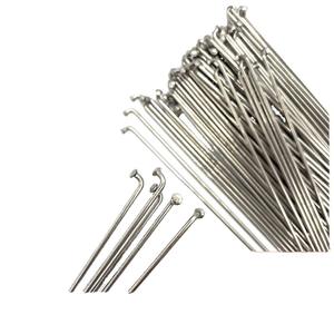 En Existencia Radios de Bicicleta de Acero Inoxidable 304 14G Color Original Radios de Acero Inoxidable 304 en Existencia - Product Image 3