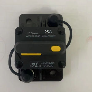 Disjoncteur thermique unipolaire 12/24/32/48 VDC 25-250A plastique et cuivre pour moteur de pêche à la traîne <span class=keywords><strong>Auto</strong></span> voiture RV bateau marin - Product Image 6