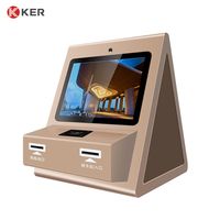 21-Zoll-Hotelkiosk mit NFC-Kartenleser Self-Service Check-In Reservierung und Termin PC NFC Card Issuer SDK-Funktion