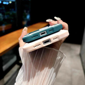 Funda para iPhone 17, compatible con iPhone 16 Pro Max, transparente, magnética para 14, con bloques de color para 15, a prueba de golpes para 13, moderna para 12 - Product Image 4
