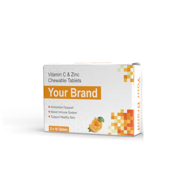 Best Grade Organic Chewable Vitamin C Tablets with Health Benefits Available at Wholesale Price from Indian Manufacture