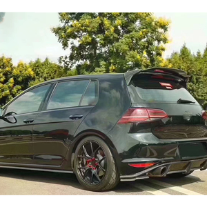 Accesorios Exteriores, Alerón Trasero de Fibra de Carbono de 3 Piezas Estilo <span class=keywords><strong>ASPE</strong></span> para Volkswagen Golf 7 7.5 2014-2020 - Product Image 4