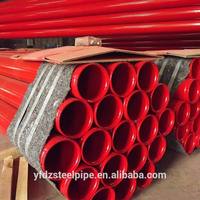 Catégorie de produit Tuyaux d'acier rouges d'arroseuse du feu d'ERW/HFW RAL3000 ASTM A795 G R.A Tuyaux d'acier soudés