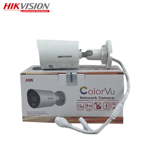 Caméra mini-balle <span class=keywords><strong>Hikvision</strong></span> originale DS-2CD2047G2-LU/SL <span class=keywords><strong>ColorVu</strong></span>, vision nocturne IR, audio bidirectionnel, lumière stroboscopique, avertissement sonore, 4 MP - Product Image 4