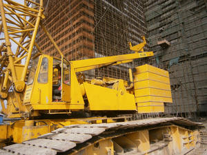 Grúa sobre orugas Demag CC1000 usada, máquina elevadora de 200T, grúa hidráulica en venta - Product Image 5