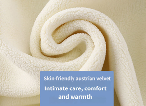 เสื้อสเวตเตอร์สำหรับเด็ก, เสื้อสเวตเตอร์คอกลมไม่มีฮู้ดผ้าฟลีซหนาพิมพ์ลายดอกไม้ฤดูใบไม้ร่วงฤดูหนาว - Product Image 5