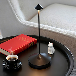 Pina Table <b>Lamp</b> E27 LED <b>Touch</b> Control Eye Caring <b>Bedside</b> Desk Lighting Modern Minimalist Design - Product Image 2